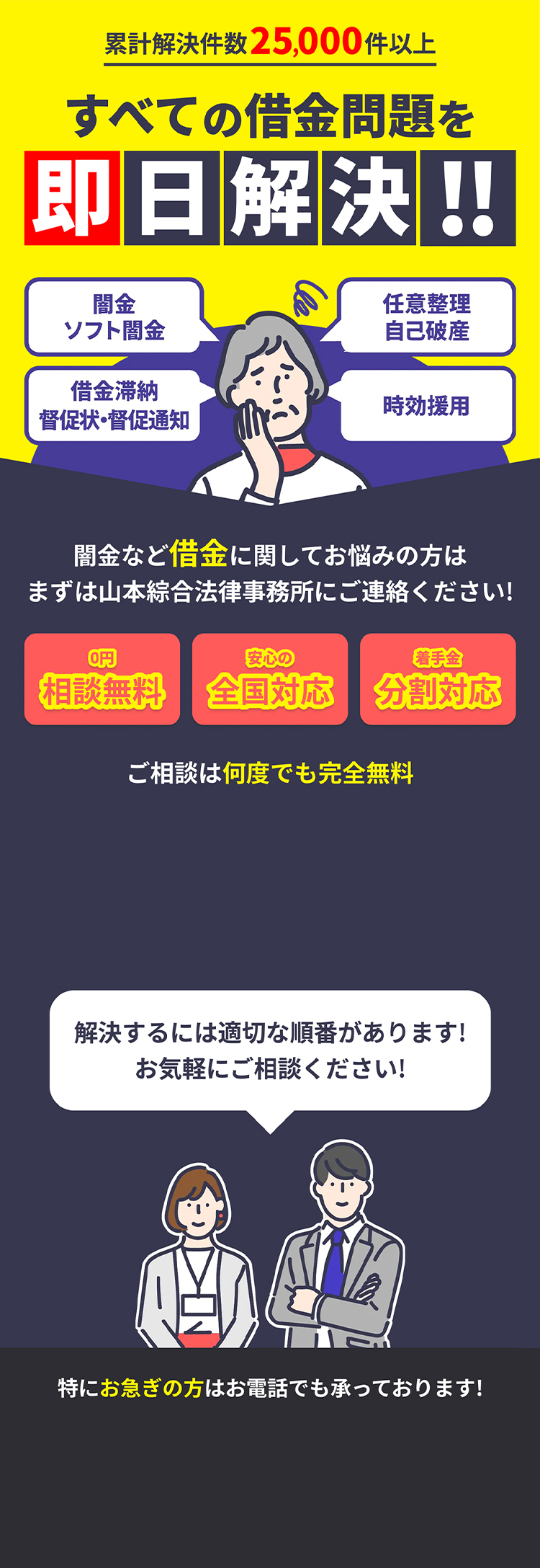 催促と支払い最短即日停止
